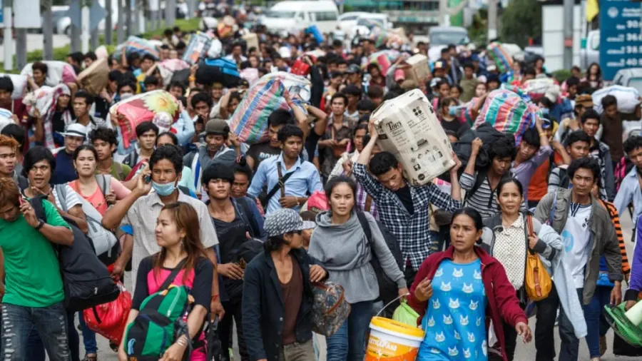 លំហូរសាច់ប្រាក់ពីបរទេសធ្លាក់ចុ...