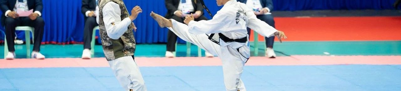 Image for article: បទពិសោធដ៏ល្អពីតេក្វាន់ដូ ITF ជើងឯកអាស៊ី ២០២៤ ជាទុនពង្រឹងសមត្ថភាពសម្រាប់កីឡាការិនី តូច ឧត្ដម ត្រៀមប្រកួតឆ្នាំនេះ