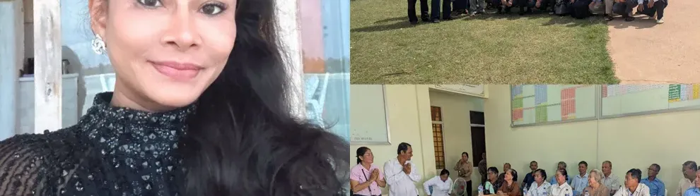 Image for article: គ្រូ​មួយ​ថ្ងៃ គ្រូ​មួយ​ជីវិត! លោកស្រី​ សុភា បុត្រឈរ ​ជូន​ប្រាក់​ ១៨​ ម៉ឺន​ដុល្លារ​ ដល់​គ្រូ​១៨​នាក់​ដែល​ធ្លាប់​បង្រៀន​កាលពីក្មេង
