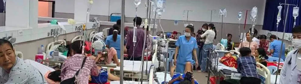 Image for article: មន្ទីរពេទ្យ គន្ធបុប្ផា បំបែក​កំណត់​ត្រា​ព្យាបាល​អ្នក​ជំងឺ​ជិត ៤ ពាន់​នាក់ក្នុង​១ថ្ងៃ