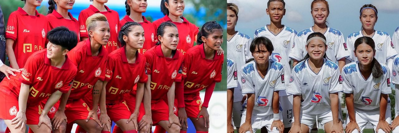 ក្រុមបាល់ទាត់នារីភ្នំពេញក្រោន និងវិសាខា ជាក្រុមមិនចាញ់សោះក្នុងលីគនារីគិតត្រឹមសប្តាហ៍ទី៥ - Article Thumbnail