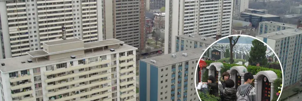 កន្លែងបញ្ចុះសពឡើងថ្លៃខ្ពស់ ជនជាតិចិនទិញអាផាតមិនទុកតម្កល់ធាតុ រហូតដល់មានច្បាប់ហាមឃាត់ - Main Article Image