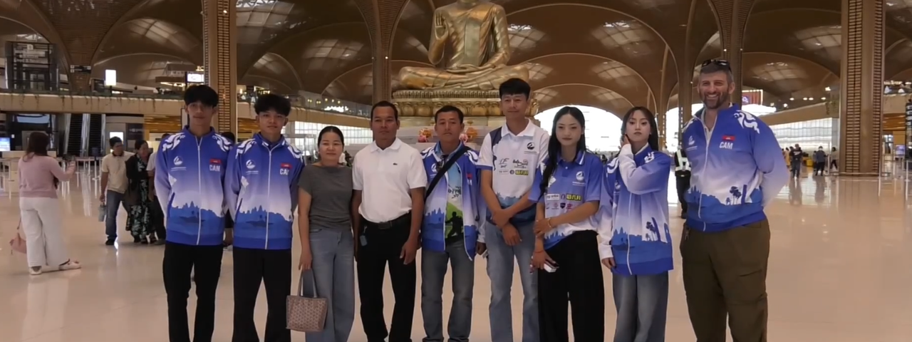 Image for article: យុវជនកីឡាឡើងភ្នំកម្ពុជា ចេញទៅប្រកួតជើងឯកពិភពលោក U19 នៅប្រទេសអ៊ីតាលី ជាមួយក្តីរំពឹងដណ្តើមមេដាយជូនជាតិ