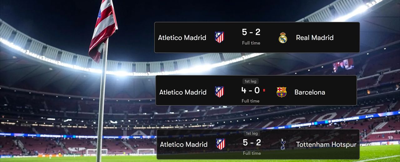 ស្ថានភាពទីលាន ក្លាយជាកត្តាសំខាន់ឱ្យក្រុមខ្លាំងៗមួយចំនួនចាញ់យ៉ាងស្ពឹកមុខ នៅទឹកដី Atletico