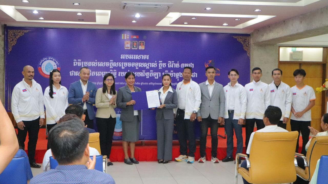 បន្ថែមពីលើកីឡារត់ ក្លិបជីរ៉ាន់កម្ពុជា ពង្រីកសក្កានុពលទៅជាក្លិបទ្រីអាត្លុងតែម្ដង