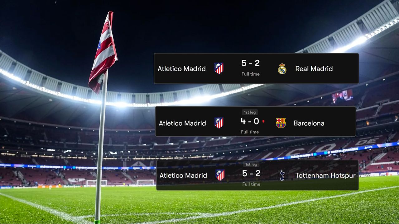 ស្ថានភាពទីលាន ក្លាយជាកត្តាសំខាន់ឱ្យក្រុមខ្លាំងៗមួយចំនួនចាញ់យ៉ាងស្ពឹកមុខ នៅទឹកដី Atletico