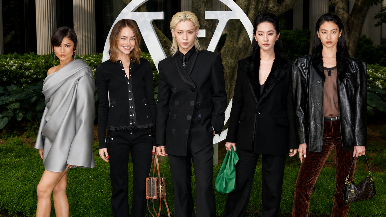 Felix, Liu Yifei និងតារាល្បីៗជាច្រើនទៀតចូលរួមកម្មវិធីបង្ហាញម៉ូដពិសេសរបស់ Louis Vuitton នៅញូវយ៉ក