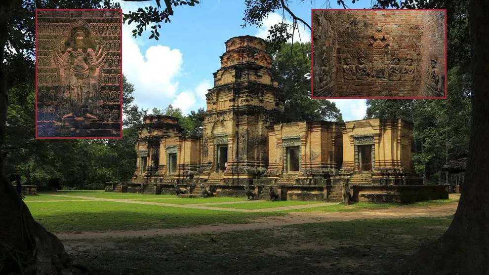 ដាន​ប្រវត្តិសាស្ត្រ​កម្រ! ប្រាសាទ​ក្រវ៉ាន់បង្កប់​អាថ៌កំបាំង​នៃ​គំនូរ​ពណ៌​បុរាណ​លើ​ឥដ្ឋ អាយុកាល​ជាង​១​ពាន់​ឆ្នាំ