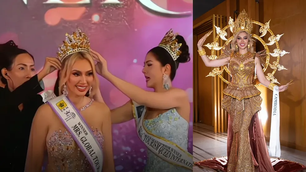 អស្ចារ្យ! អ្នកនាង Sophy Odam ក្លាយជា Mrs Global Tourism 2026 ពីកម្មវិធី Mrs Tourism Queen International 2026