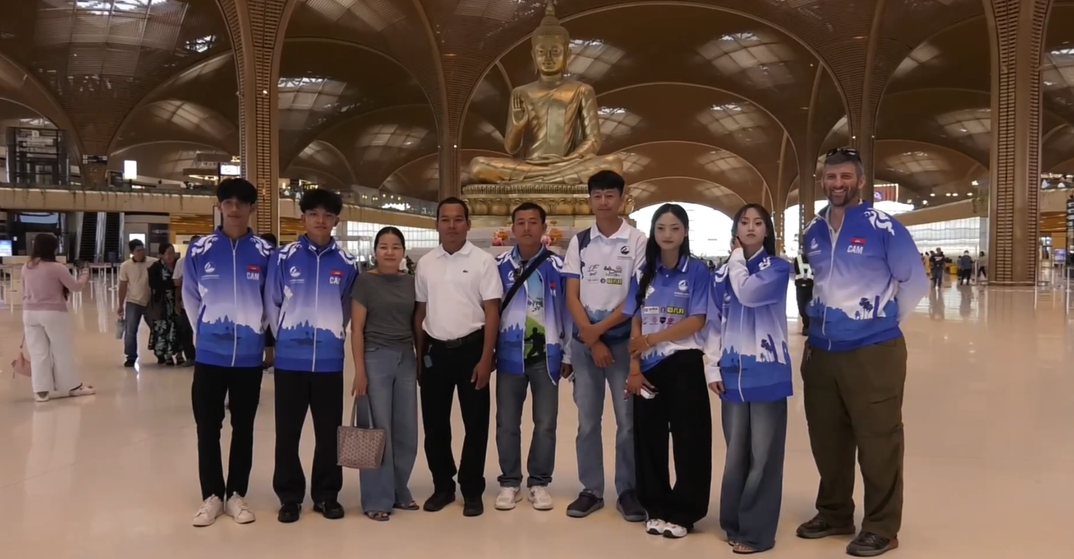 យុវជនកីឡាឡើងភ្នំកម្ពុជា ចេញទៅប្រកួតជើងឯកពិភពលោក U19 នៅប្រទេសអ៊ីតាលី ជាមួយក្តីរំពឹងដណ្តើមមេដាយជូនជាតិ
