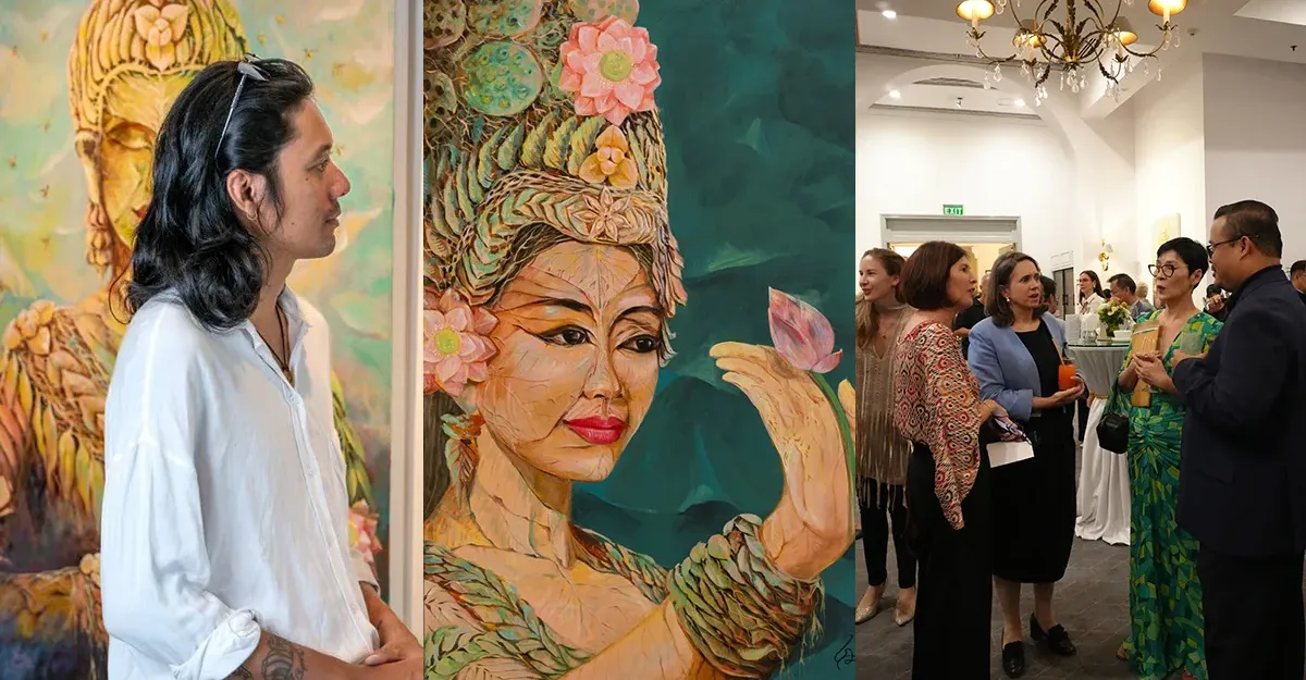 ពិព័រណ៍គំនូរស្នាដៃឯករបស់ ណូត ដារ៉ូ និងការសម្ពោធមុខម្ហូបខ្មែរសហសម័យ ទាក់ទាញទស្សនិកជនយ៉ាងច្រើនកុះករ