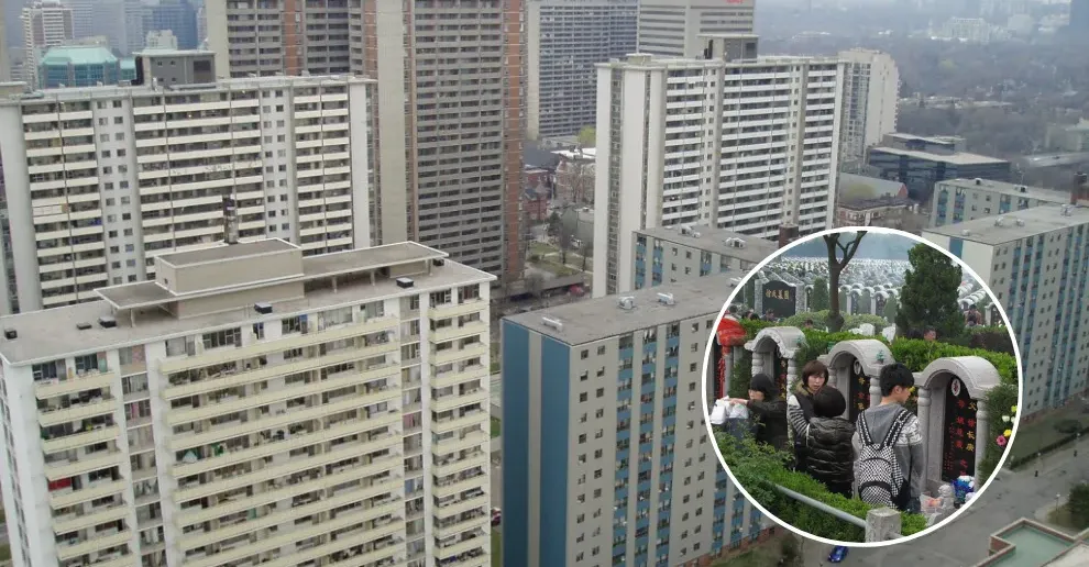 កន្លែងបញ្ចុះសពឡើងថ្លៃខ្ពស់ ជនជាតិចិនទិញអាផាតមិនទុកតម្កល់ធាតុ រហូតដល់មានច្បាប់ហាមឃាត់