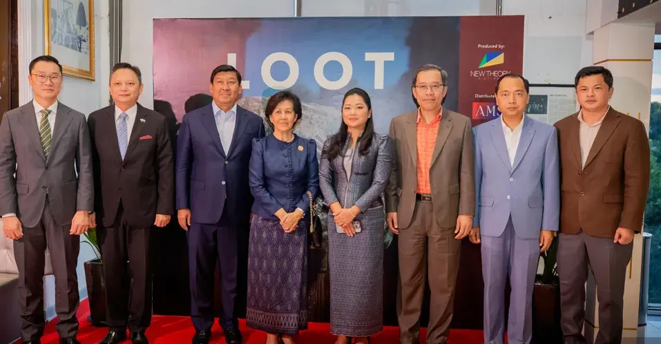 ភាពយន្តឯកសារ «LOOT» ចាប់បញ្ចាំងពីថ្ងៃនេះ ដោយចំណែកថវិកាដែល AMS ទទួលបានពីការលក់សំបុត្រចូលទស្សនានឹងត្រូវយកទៅគាំទ្រដល់សកម្មភាពអភិរក្ស និងការពារសម្បត្តិវប្បធម៌ដូនតាខ្មែរ
