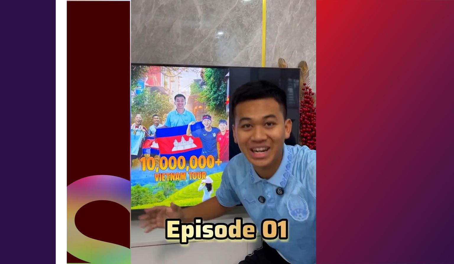 រិទ្ធីសក្ដិ អ្នកបង្កើតមាតិកាបាល់ទាត់នៅកម្ពុជា ក្នុ