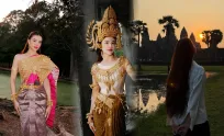 បវរកញ្ញា Nguyễn Huỳnh Kim Duyên ដូចមិនអស់ចិត្តពីស្រុកខ្មែរសោះ បង្ហោះរូបភាពវីដេអូជាហូរហែនៅសៀមរាប