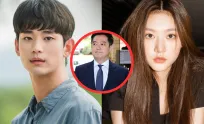 Kim Soo Hyun អរគុណអ្នកគាំទ្រ និងអ្នកស៊ើបអង្កេត ស្របពេលអ្នកផ្សាយព័ត៌មានលោកទាក់ទង Kim Saeron ត្រូវចាប់ខ្លួន