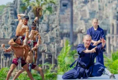 ក្បាច់គុនសៅលីង ត្រឡប់​មក​កម្ពុជា​ម្ដង​ទៀត សម្ដែង​រួម​គ្នា ក្បាច់គុនល្បុក្កតោ លើទឹកដីអង្គរ