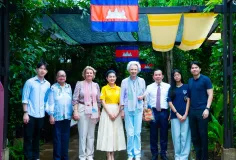 ព្រះអង្គម្ចាស់ក្សត្រិយ៍ នៃប្រទេសដាណឺម៉ាក កោតស្ញប់ស្ញែងកម្ពុជាក្នុងដំណើរយាងទតប្រាសាទអង្គរវត្ត និងសិប្បកម្មខ្មែរនៅសៀមរាប
