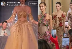 មិនថានៅ ញ៉ូវយ៉ក Fashion Week និង ប៉ារីស Fashion Week ឈុត ALmée Couture ទទួលបានការកោតសរសើរខ្លាំង