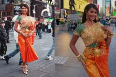 កុយ អេនណា ស្លៀកឈុតស្បៃខ្មែរ ដើរបង្ហាញនៅកណ្ដាលទីក្រុងញ៉ូវយ៉ក - Article