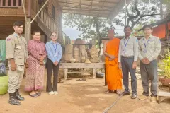 វត្ថុបុរាណ ៧ ប្រភេទពលរដ្ឋប្រទះលើទឹកដីជាំក្សាន្តនាពេលកន្លងអាជ្ញាធរជាតិព្រះវិហាររក្សាទុកហើយ - Article