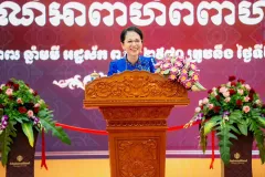លោក​ជំទាវ ពេជ ចន្ទមុន្នី ហ៊ុនម៉ាណែត ផ្ដល់អនុសាសន៍បំផុសគំនិតលើកស្ទួយមង្គលការខ្មែរ - Article