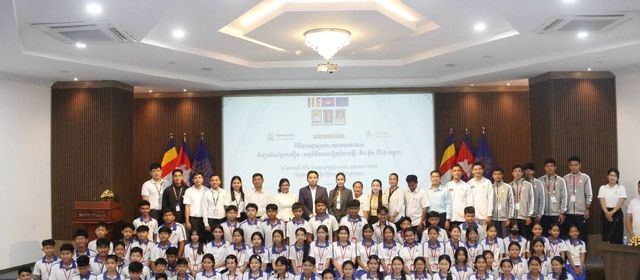 សិស្សវិទ្យាល័យព្រែកលៀបនឹងទទួលបានការបណ្ដុះបណ្ដាលកីឡារត់ដោយឥតគិតថ្លៃពីក្លិប GeeRun Cambodia