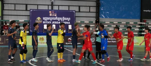 ពានរង្វាន់បាល់ទាត់ក្នុងសាល Rithy Jesda Arena U-23 ចាប់ផ្តើមបេសកកម្មថ្មី ស្វែងរកយុវជនមានទេពកោសល្យ