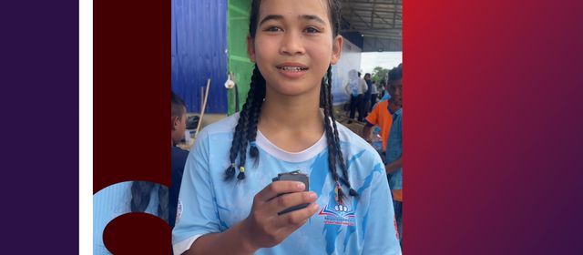 ក្ដីស្រមៃរបស់កីឡាការិនីចំបាប់វ័យ ១៣ឆ្នាំ ផាត សុផាវរីន
