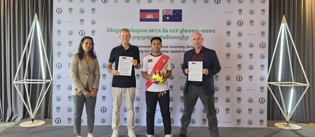 អង្គការ HFCA និង CCF ពង្រីកកិច្ចសហប្រតិបត្តិការរហូតដល់ឆ្នាំ ២០២៩ បន្តជួយយុវជនទីទ័លតាមរយៈកីឡាបាល់ទាត់