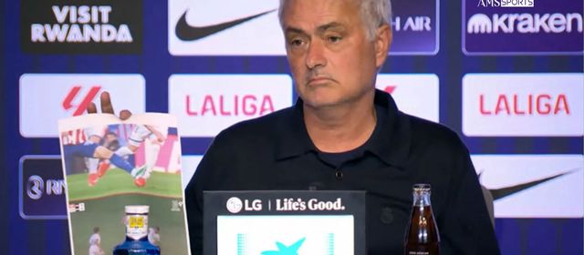 Mourinho ថា Atletico Madrid សមតែបានកាតក្រហមពីរក្នុងប្រកួត Derby ដ៏ក្ដៅគគុក
