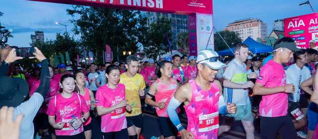ទិវារត់ប្រណាំង Pink Run អាចនឹងបន្ថែមជ័យលាភីសម្រាប់ Age Group ដើម្បីលើកទឹកចិត្តអ្នករត់វ័យចំណាស់