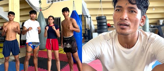 ព្រំ សំណាង បង្រៀនមេរៀនពិត១នេះឲ្យ កូនៗភ្ញាក់ខ្លួនដឹងពីតម្លៃគុនខ្មែរនិងខិតខំហ្វឹកហាត់