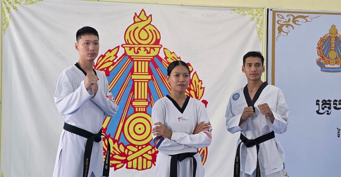 តេក្វាន់ដូ WT កម្ពុជាត្រូវឆ្លងកាត់វគ្គជម្រុះជាមុនសិនដើម្បីយកសិទ្ធិទៅកីឡាអាស៊ី ២០២៦នៅជប៉ុន