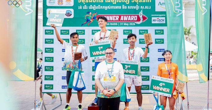 ទម្លាប់សំខាន់ៗរបស់កូនខ្មែរបារាំង Lai Terence ដើម្បីបានលទ្ធផលល្អក្នុងកីឡារត់