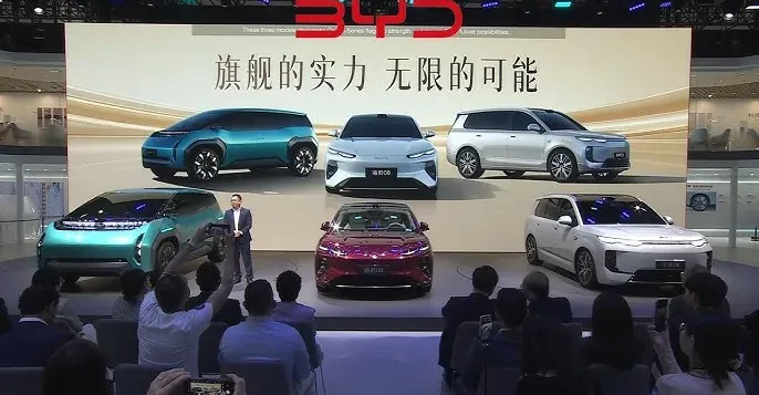 កំណើនទីផ្សាររថយន្តអគ្គិសនី BYD...