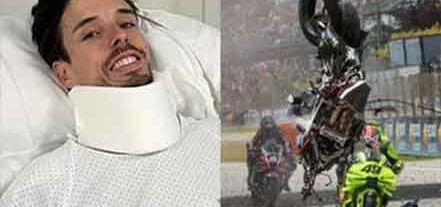 អ្នកប្រណាំង MotoGP ពីររូបត្រូវ...