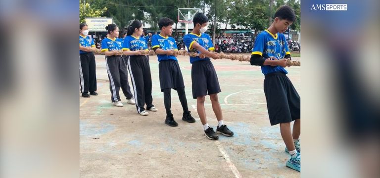 វិទ្យាល័យកំរៀង បញ្ចូលកីឡាទាញព្...