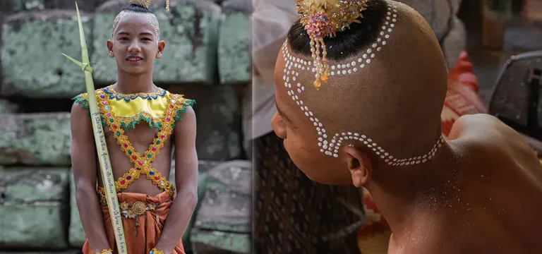 ពិធីកោរជុក ទំនៀមទម្លាប់ពីបុរាណរបស់អ្នកស្រុកអង្គរ សព្វថ្ងៃកម្រឃើញណាស់