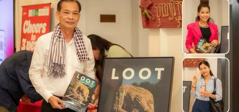 ទស្សនិកជនបង្ហាញអារម្មណ៍ក្ដុកក្ដួលក្រោយទស្សនាភាពយន្ត “LOOT” ដែលលាតត្រដាងការពិតពីក្រោយដំណើរវិលត្រឡប់មកកាន់មាតុភូមិរបស់វត្ថុបុរាណកម្ពុជា
