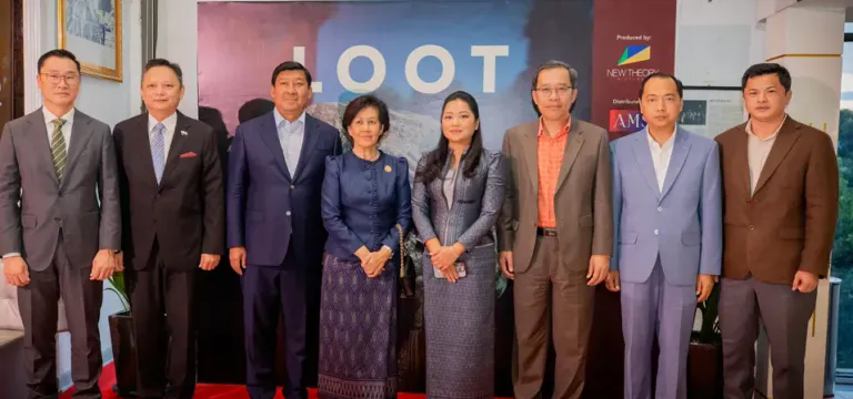ភាពយន្តឯកសារ «LOOT» ចាប់បញ្ចាំងពីថ្ងៃនេះ ដោយចំណែកថវិកាដែល AMS ទទួលបានពីការលក់សំបុត្រចូលទស្សនានឹងត្រូវយកទៅគាំទ្រដល់សកម្មភាពអភិរក្ស និងការពារសម្បត្តិវប្បធម៌ដូនតាខ្មែរ