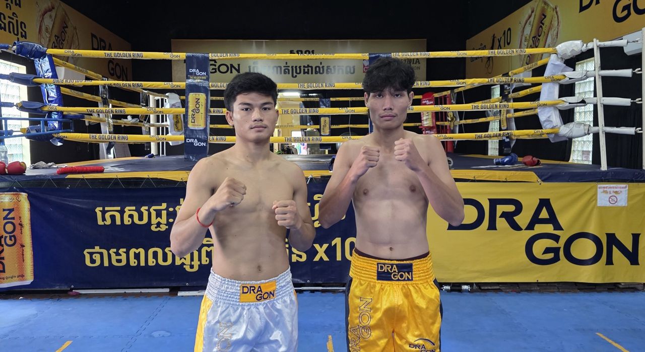 Image for article: និស្សិតឆ្នាំទី២ផ្នែកនីតិសាស្ត្រ តារា រាជឧត្ដម ឆ្លៀតហ្វឹកហាត់គុនខ្មែរ និង សកល ដើម្បីសុខភាព