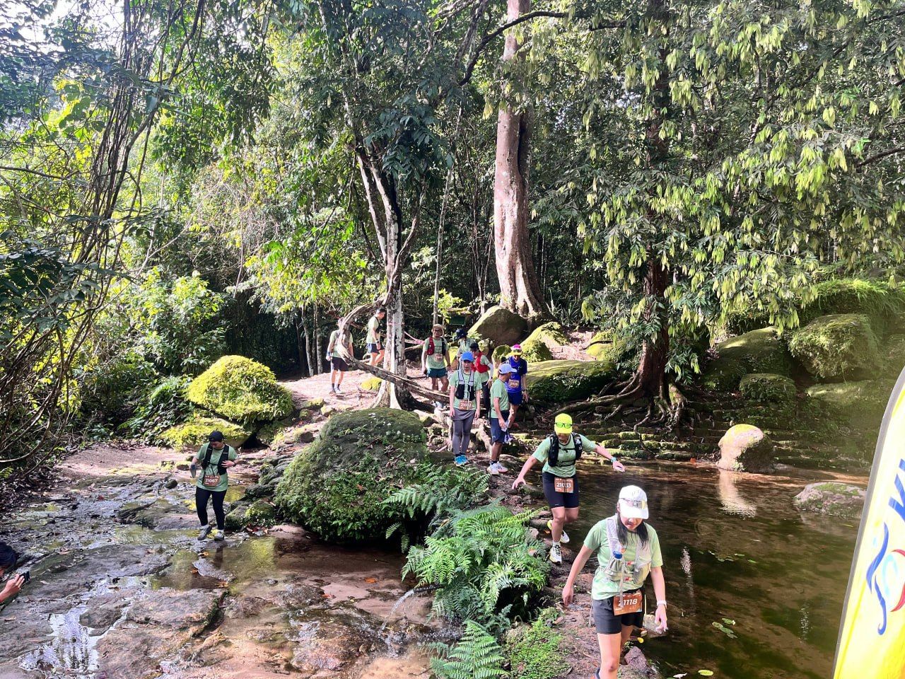 Image for article: អ្នកនិយមកីឡារត់ចាប់ចិត្តនឹងសម្រស់ធម្មជាតិនៅភ្នំគូលែន ពេលបានចូលរួមកម្មវិធី Kulen Trail