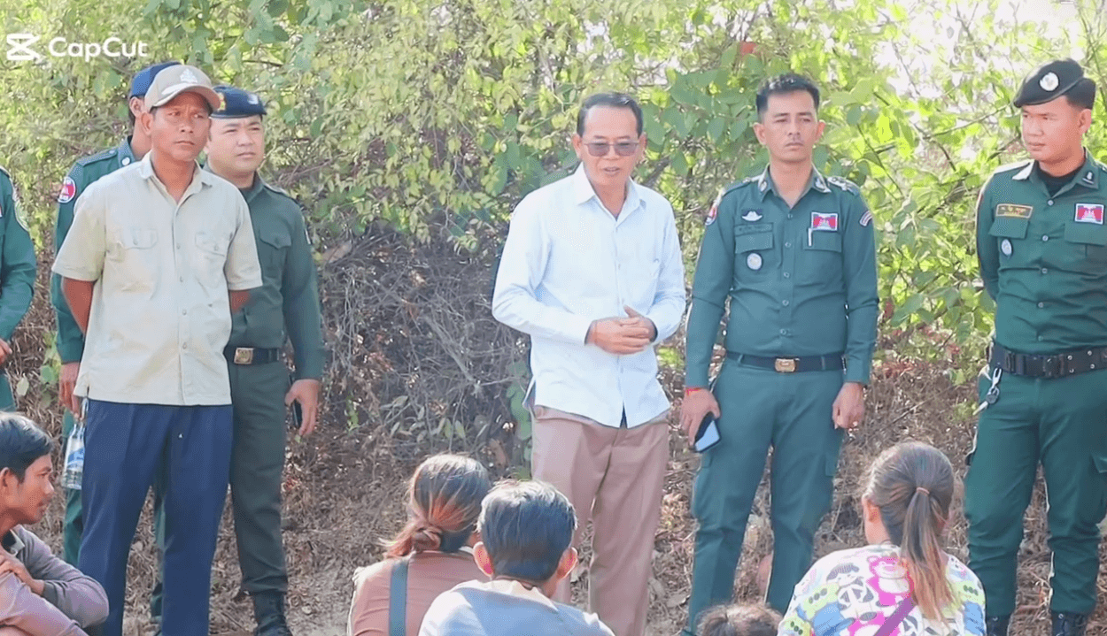 រដ្ឋបាលស្រុកស្ទោងមិនបន្ធូរដៃក្នុងការសង្គ្រោះស្រែស្រូវប្រាំង