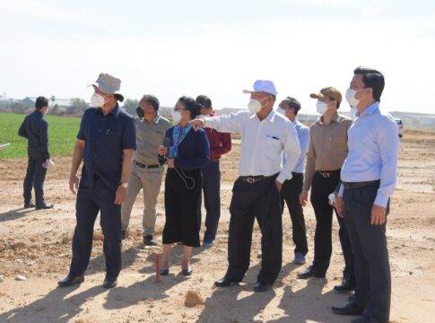 ទីតាំងត្រៀមសាងសង់មណ្ឌលព្យាបាលជំងឺកូវីដ-១៩ ស្ថិតនៅក្នុងខណ្ឌព្រែកព្នៅ