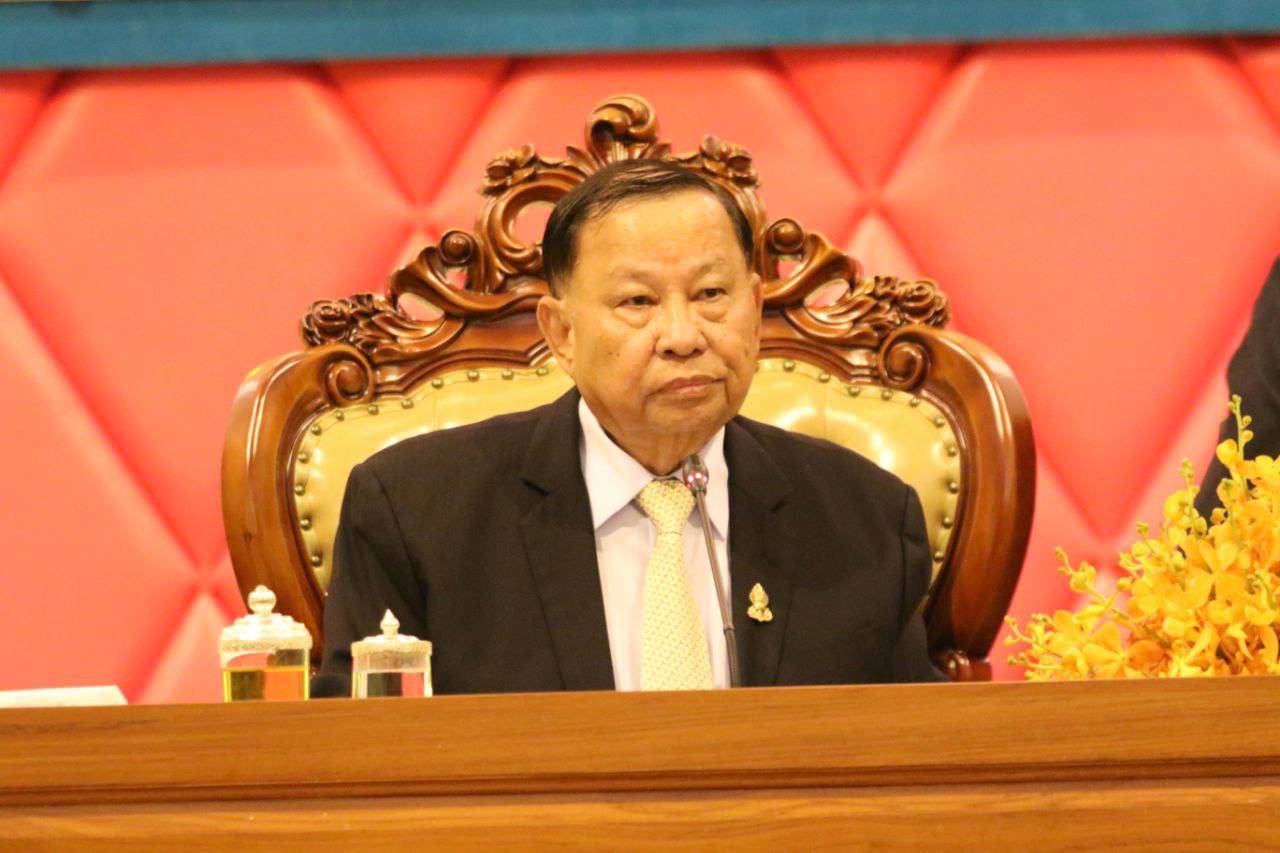 ព្រឹទ្ធសភា អនុម័តលើសេចក្តីព្រាងច្បាប់ ស្តីពីការអនុម័តយល់ ព្រម លើសន្ធិសញ្ញាកំណត់ព្រំដែនរដ្ឋរវាងកម្ពុជា-ឡាវ