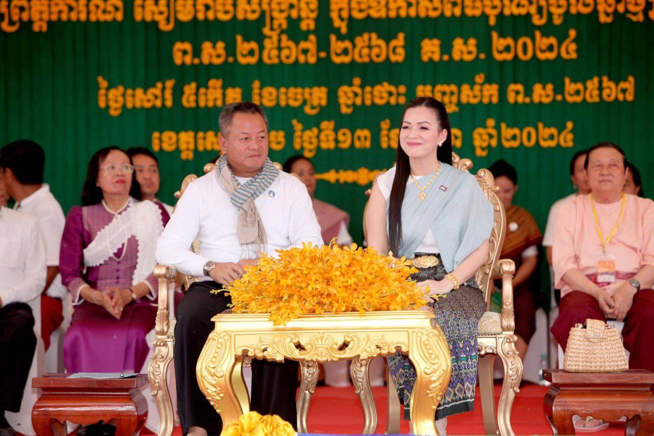ប្រមុខការពារជាតិអញ្ជើញបើកដំណើរការ សៀមរាបសង្ក្រាន្ដ