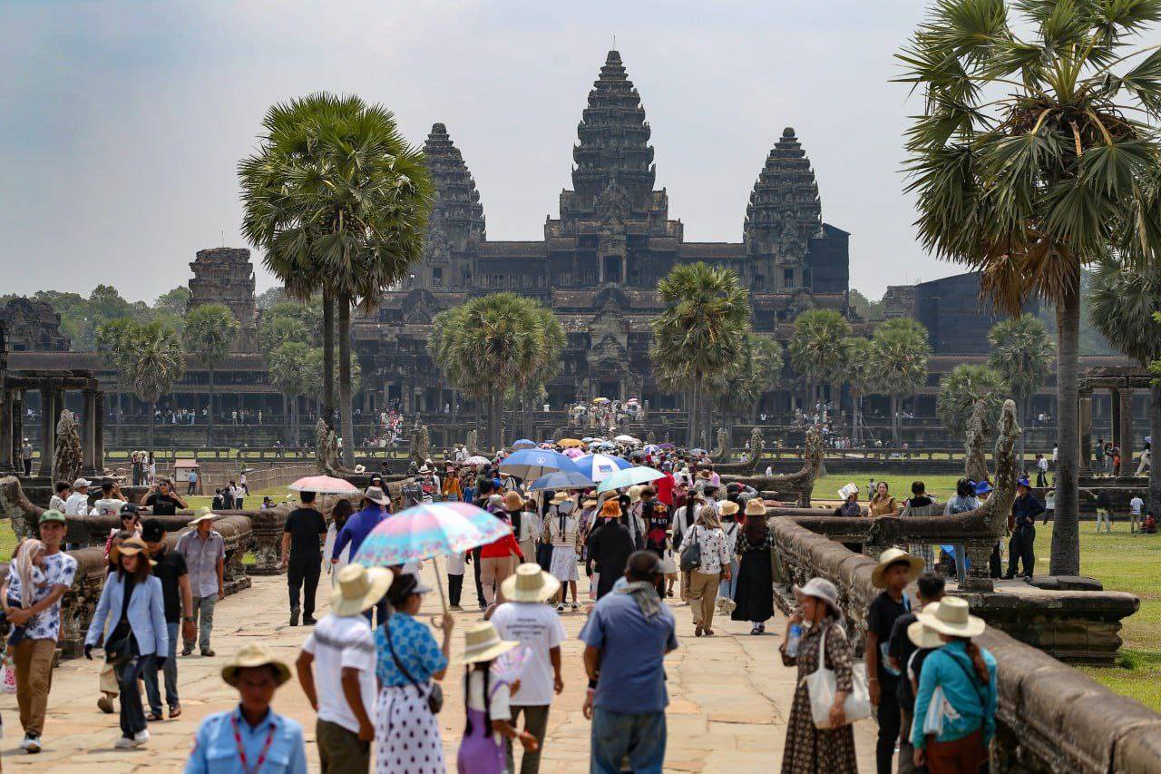 ចូលឆ្នាំថ្មីបរយៈពេលពីរថ្ងៃខេត្តសៀមរាបមានភ្ញៀវមកកម្សាន្តជិត៥០ម៉ឺននាក់