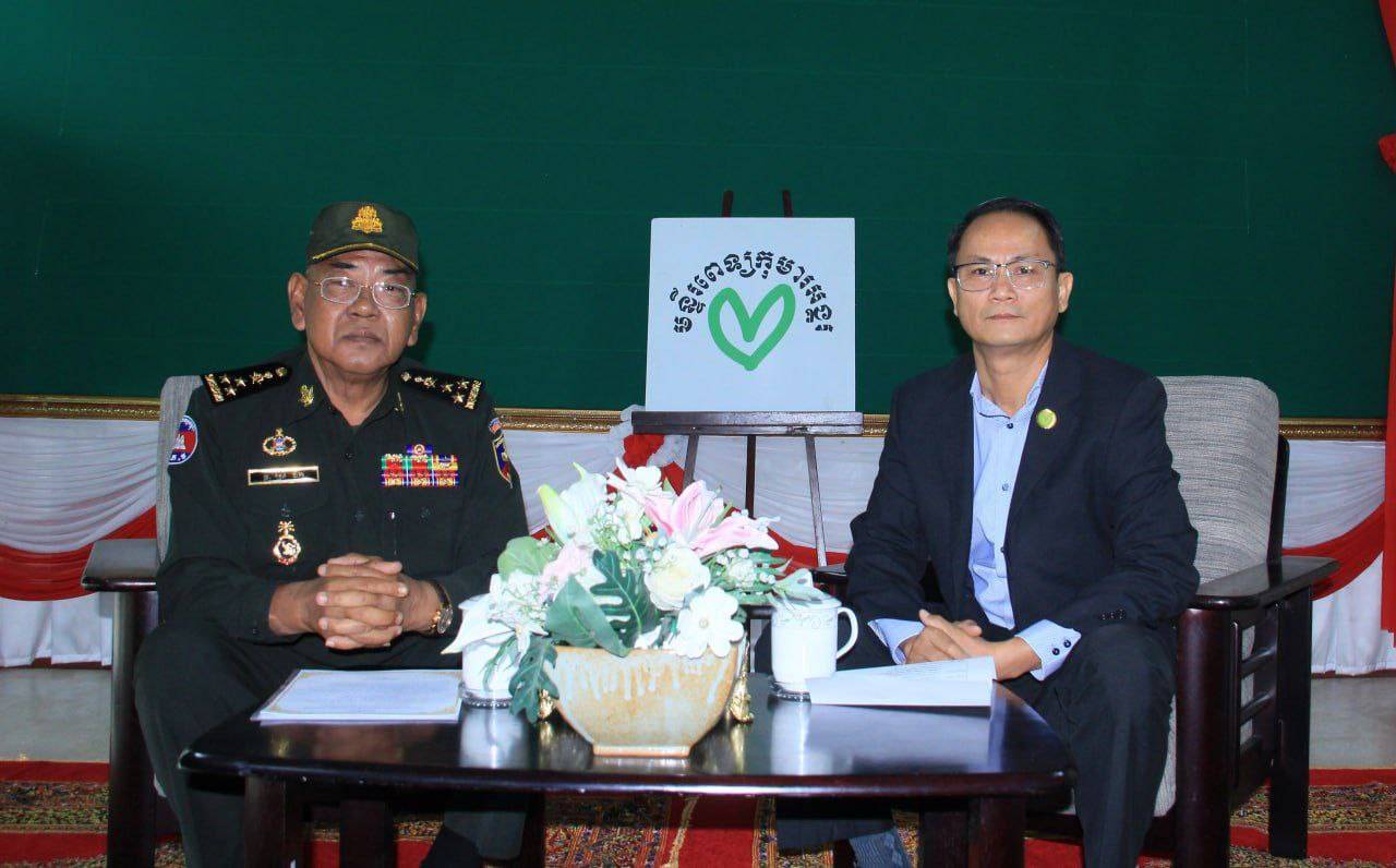 កងពលធំអន្តរាគមន៍លេខ៣និងសប្បុរសជនបរិច្ចាគថវិកាជាង១១៣លានរៀល​ជូនមន្ទីរពេទ្យគន្ធបុប្ផា និងមន្ទីរពេទ្យកុមារអង្គរខេត្តសៀមរាប