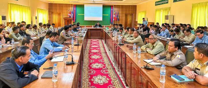 រដ្ឋបាលខេត្តរតនគិរីបើកកិច្ចប្រជុំស្តីពីការបូកសរុប និងធ្វើបច្ចុប្បន្នភាព​ស្ថិតិបណ្ណកម្មសិទ្ធិអចលទ្រព្យនៃមន្ទីរអង្គភាពក្រុង ស្រុក និងឃុំ សង្កាត់